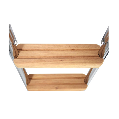 TM Handrail swimming ladder 3 steps Teak