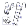 TM Stainless steel telescopic swimming ladder