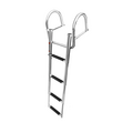 TM Stainless steel telescopic swimming ladder - 4 steps