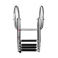 TM Stainless steel telescopic swimming ladder - 4 steps