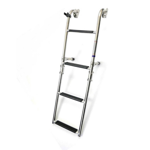 TM RVS zwemladder - Inklapbaar - 4 treden - breedte: 260 mm