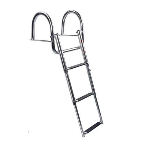 TM Stainless steel telescopic swimming ladder - 3 steps