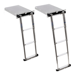 RVS Telescopische boxladder