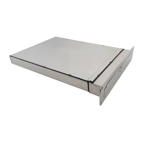 TM RVS Telescopische boxladder - 3 treden