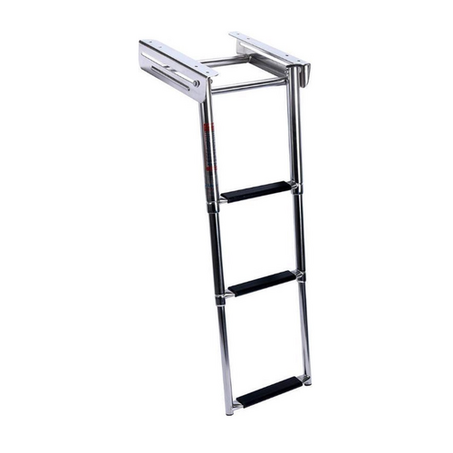 TM Stainless steel under-platform swimming ladder - 3 steps