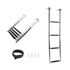 RVS Telescopische zwemladder - 4 treden