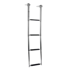 Stainless steel telescopic swimming ladder - 4 steps
