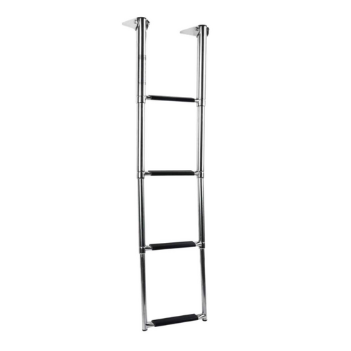 TM RVS Telescopische zwemladder - 4 treden