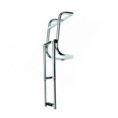 Stainless steel telescopic swimming ladder - 3 steps
