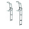 TM Telescopic stainless steel swimming ladder