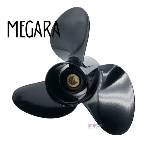 Polaris ALU Propeller voor Suzuki D 50-140 PK