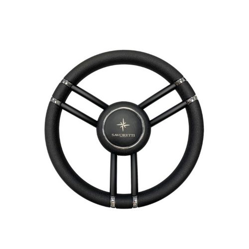 Savoretti Lenkrad T27 Ghost - Schwarz - Ø 35 cm