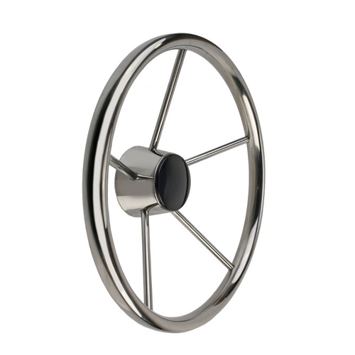 TM Stuurwiel RVS 316 - 5 spaken  - Ø 35 cm