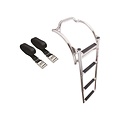 Stainless Steel Inflatable Boat Swimming Ladder, 4 Steps