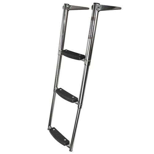 Telescopic Swimming Ladder 3 extra wide steps