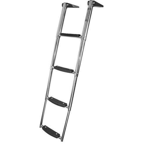 Telesopische Zwemtrap 4 extra brede tredes