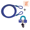 Stazo ART U-lock with cable - 2.5 m