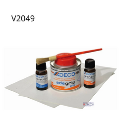 PVC lijmset in blister - 2 comp. lijm