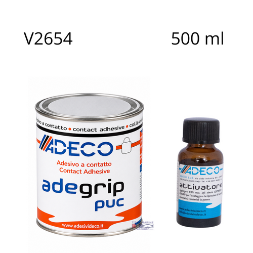 PVC lijmpot - 2 comp. lijm - 500 ml