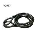 Kunststoffummanteltes Stahlseil 20 mm - 3 m - mit Öse