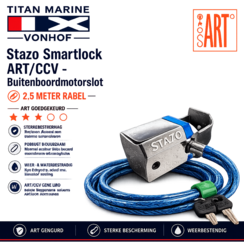 Stazo Smartlock ART/CCV - incl. 2,5 m kabel