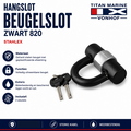 Stahlex U-lock - Black