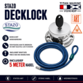 STAZO Decklock incl. 5 m. cable - ART/CCV approved