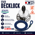 STAZO Decklock incl. 2,5 m. kabel - ART/CCV gekeurd