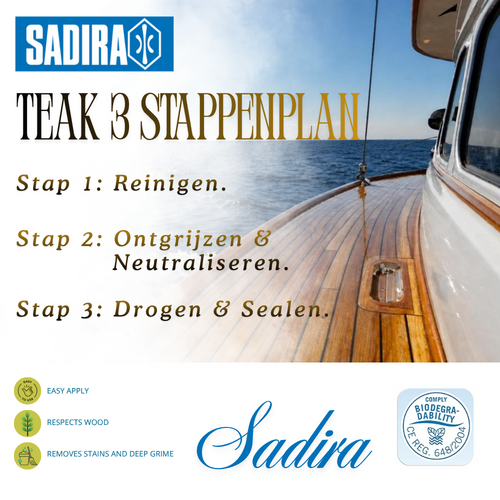 Sadira Teak Cleaning & Treatment Step-by-Step Plan