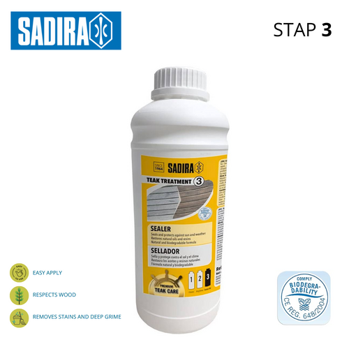 Sadira Teak Sealer - Teak treatment 3