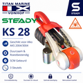 Steady koppelingsslot KS 28 - SCM Gekeurd