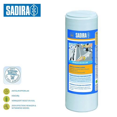 Sadira Glasvezel Poeder Cleaner - 400 gr.