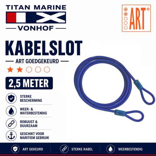 Stazo Oogkabel ART - 2,5 m