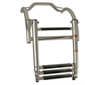 Stainless steel inflatable boat swimming ladder