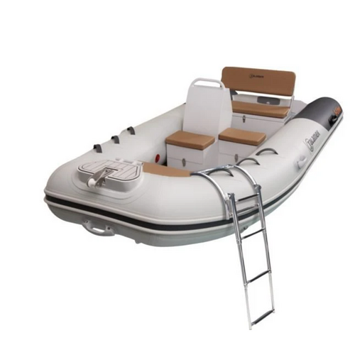 Stainless steel inflatable boat swimming ladder