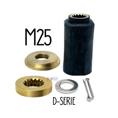 Polaflex Hub Kit voor Suzuki DF70-90 PK - D Groep