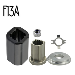 Polaflex Hub Kit A voor Suzuki/BRP/Johnson/Evinrude - 35-65 PK/ 40-50 PK