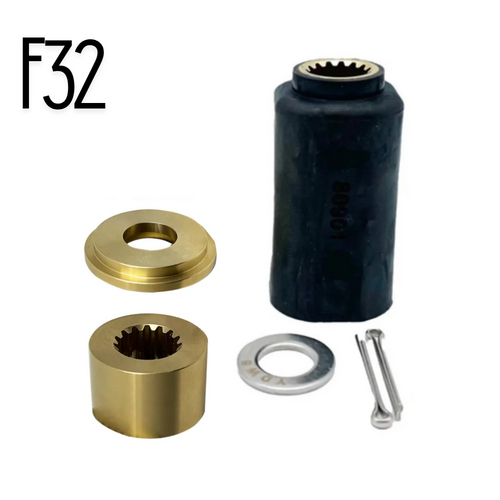Polaflex Nabenkit für OMC/COBRA/BRP/Johnson/Evinrude – 90–300 PS