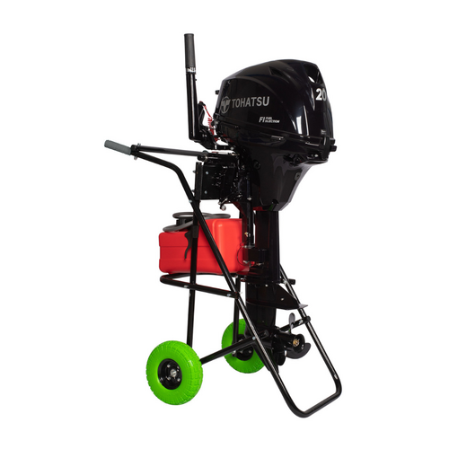 TM Outboard trolley Large - PU-wielen - Draagvermogen tot 60 kg.