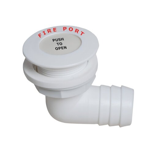 Feueröffnung 90 Grad 38 mm