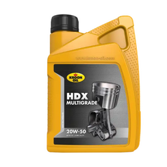 1 L bottle of Kroon Oil HDX 20W-50