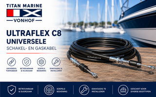 Ultraflex C8 Universal-Schalt- und Gaszug