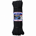 Mooring line - Double braided PO - Black