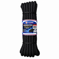 Mooring line - Double braided PO - Black