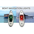 TM LED-Rumpfmontage-Navigationslicht Edelstahl - Set