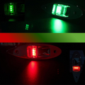 TM LED Hull Mount Navigation Light Stainless Steel - Set