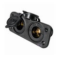 TM 12 V inbouw stopcontact dubbel -waterdicht