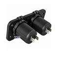 TM 12 V inbouw stopcontact dubbel -waterdicht