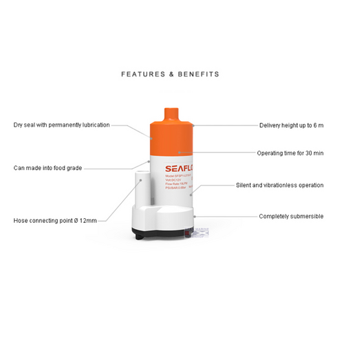 Mini-Bilgen-/Wasserpumpe