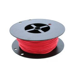 Montagesnoer 1,5 mm2 rood op rol 100m